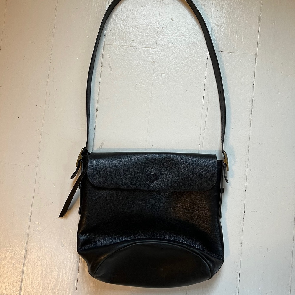 Fossil Haven Crossbody in black leather